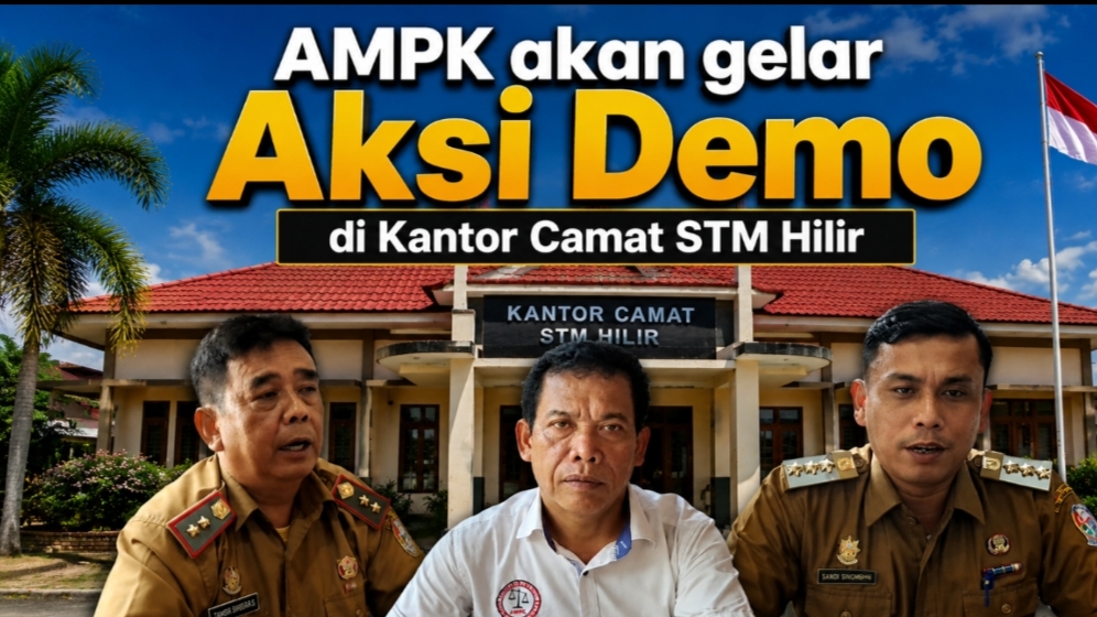 Pertanyakan Penahanan SKT Selama Dua Tahun, AMPK Akan Gelar Aksi Demo di Kantor Camat STM Hilir