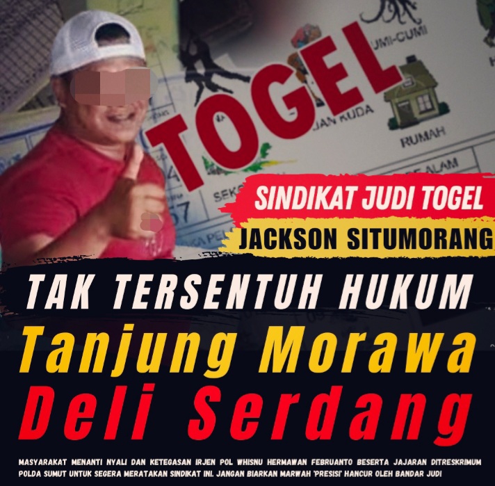 Polresta Deli Serdang Tak Berkutik, Judi Togel “JACKSEN SITUMORANG” Tak Tersentuh Hukum