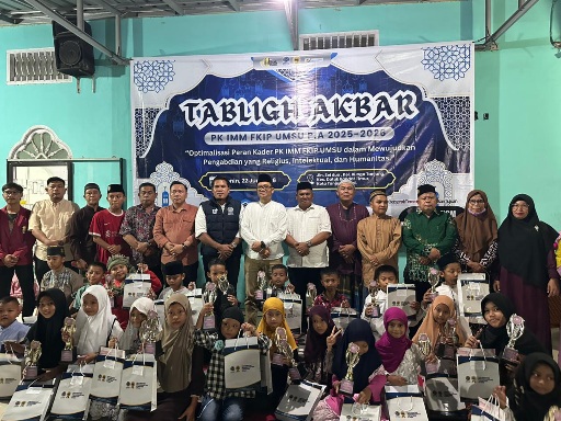 Wakil Wali Kota Tanjungbalai Hadiri Tabligh Akbar dan Bhakti Sosial PK IMM FKIP UMSU