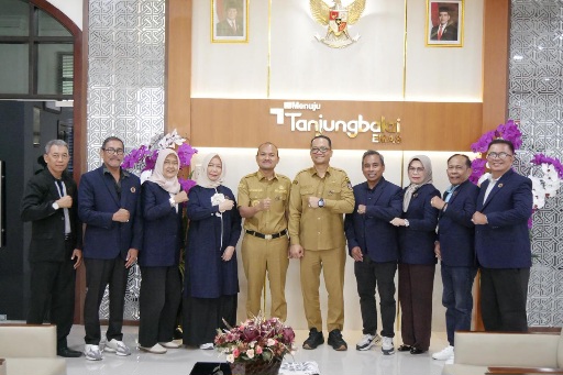 Wali Kota dan Wakil Wali Kota Tanjungbalai Terima Audiensi PB IKA UMA