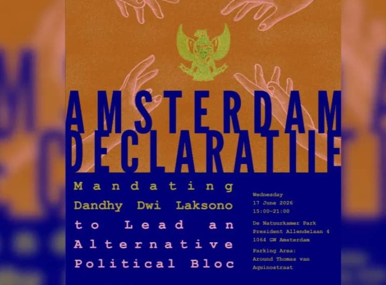 Masyarakat Sipil di Belanda Deklarasikan Blok Politik Alternatif, Daulat Dandhy Dwi Laksono