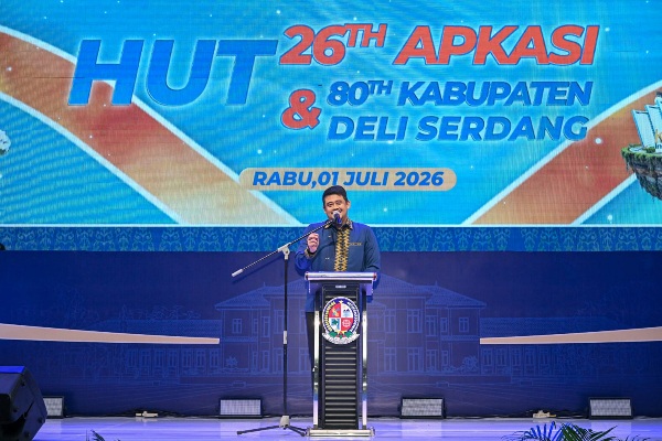 Gubsu Dorong Sinergi Fiskal Provinsi-Kabupaten pada HUT ke-26 APKASI