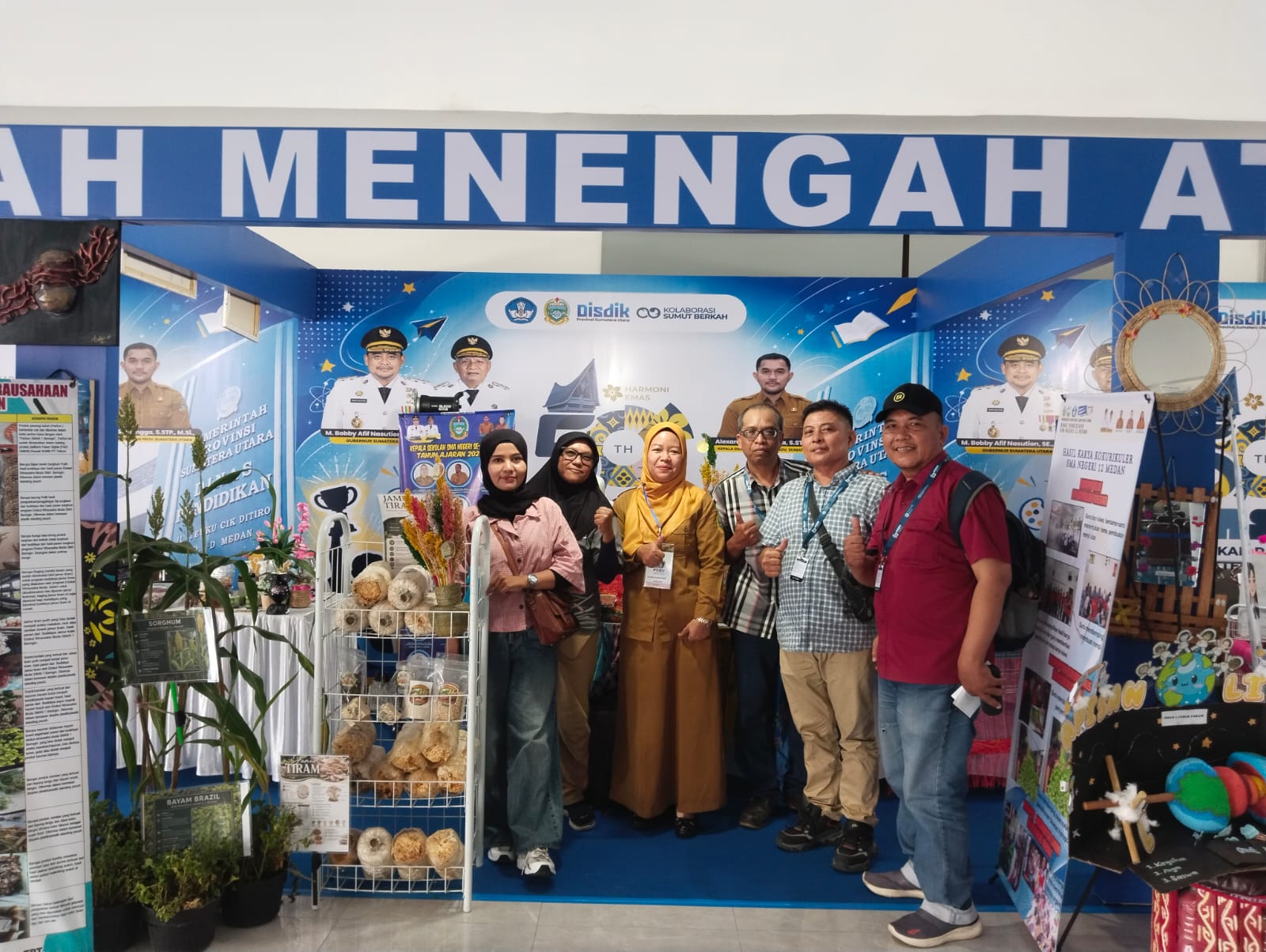 Meriahkan PRSU 2026, SMAN 12 Medan Tampilkan Karya Kokurikuler Pupuk Kompos dan Tanaman Hidroponik