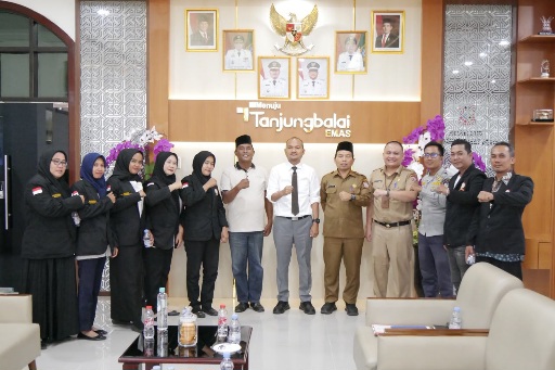 Terima Audiensi IPHR, Wali Kota Tanjungbalai : Siap Mendukung Rencana Pelantikan Yang Akan Digelar