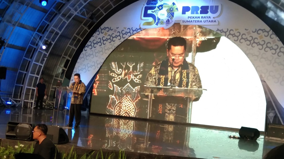 Wali Kota Wesly Silalahi, Saksikan Pagelaran Seni dan Budaya Muda Mudi Siantar di PRSU