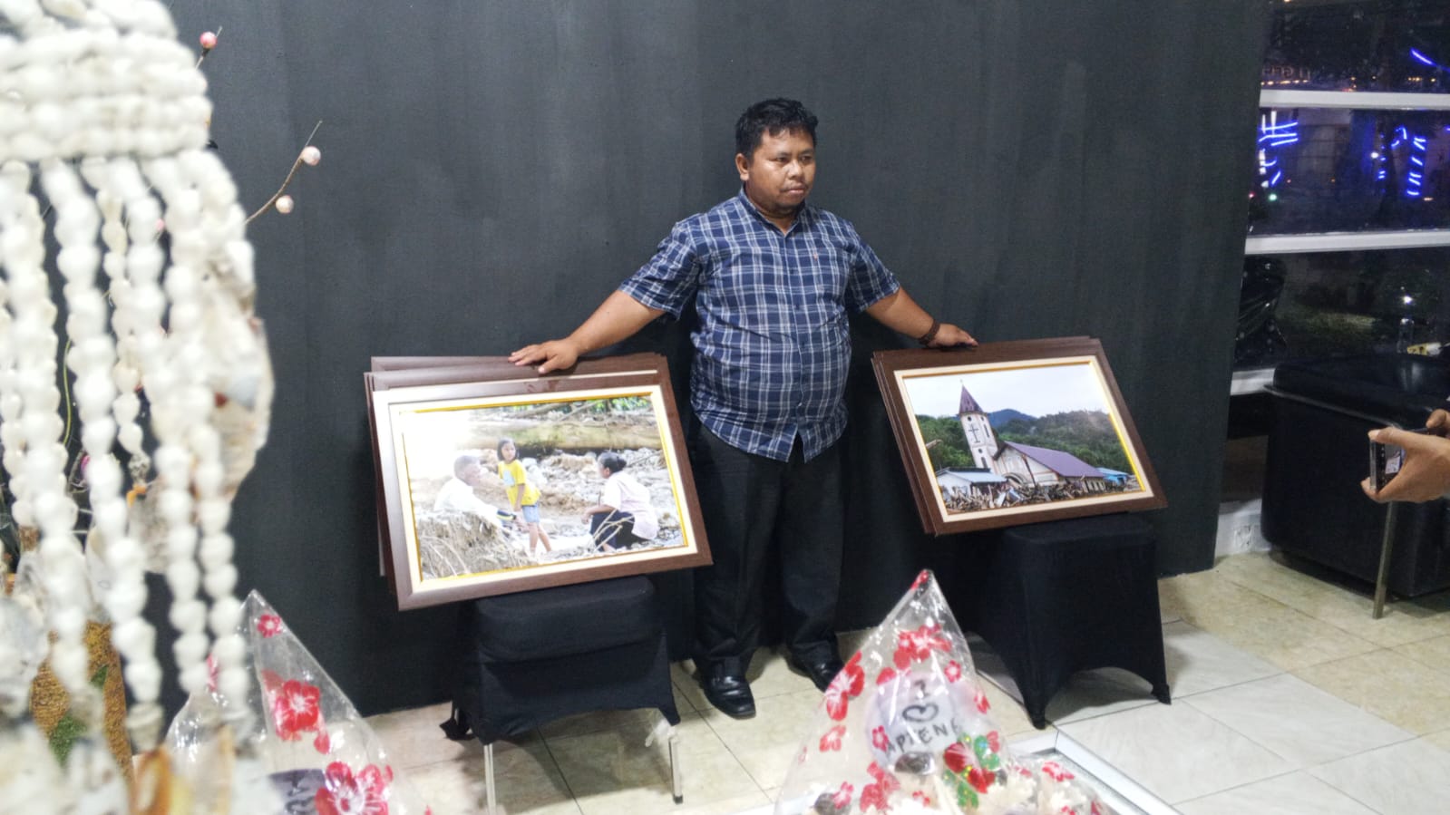 Tapteng Tampilkan Sejumlah Foto Bencana Alam di PRSU