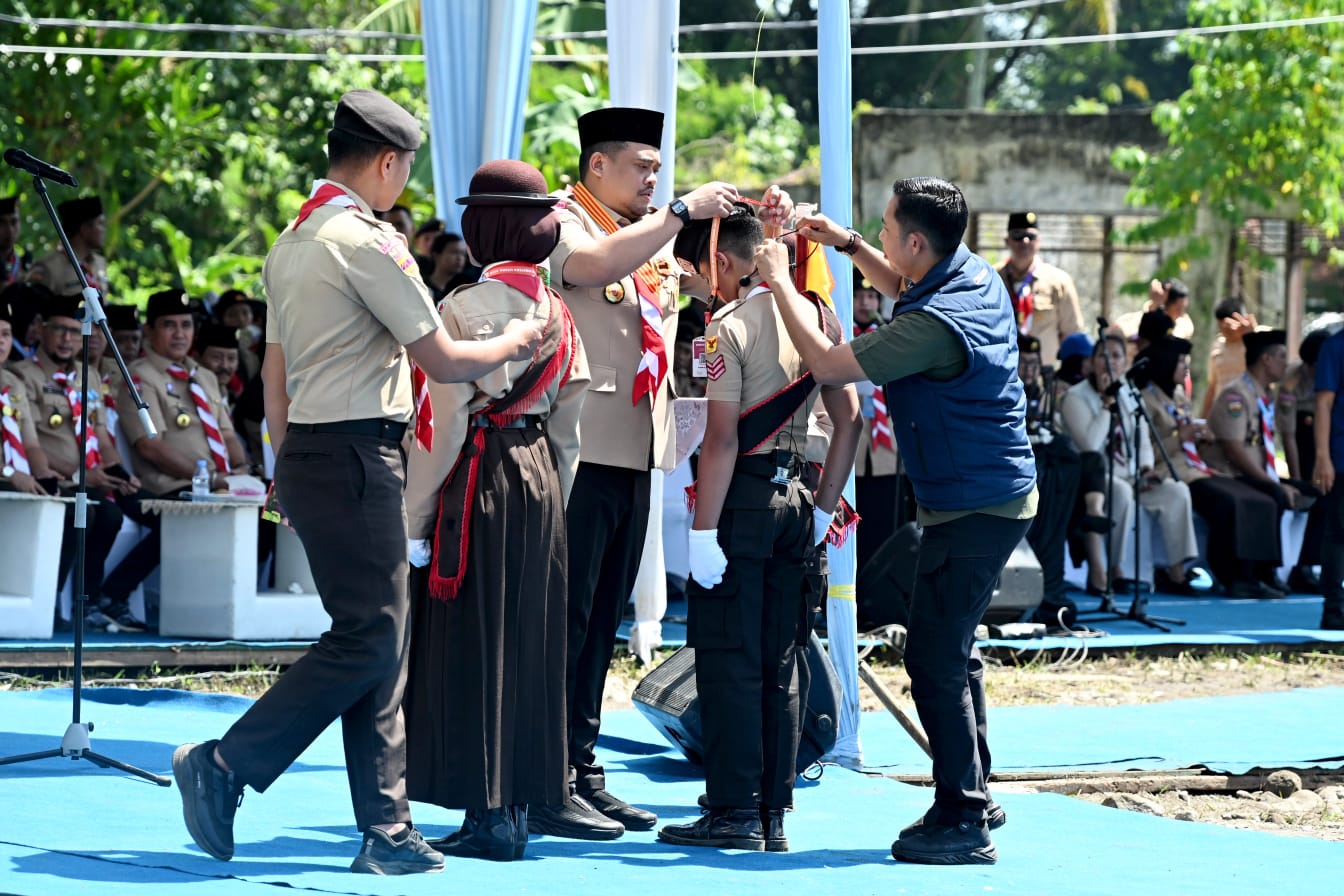 Gubsu Tutup Jamdasu XI, Hadiahi 19 Petugas Upacara Berangkat ke Jamnas 2026