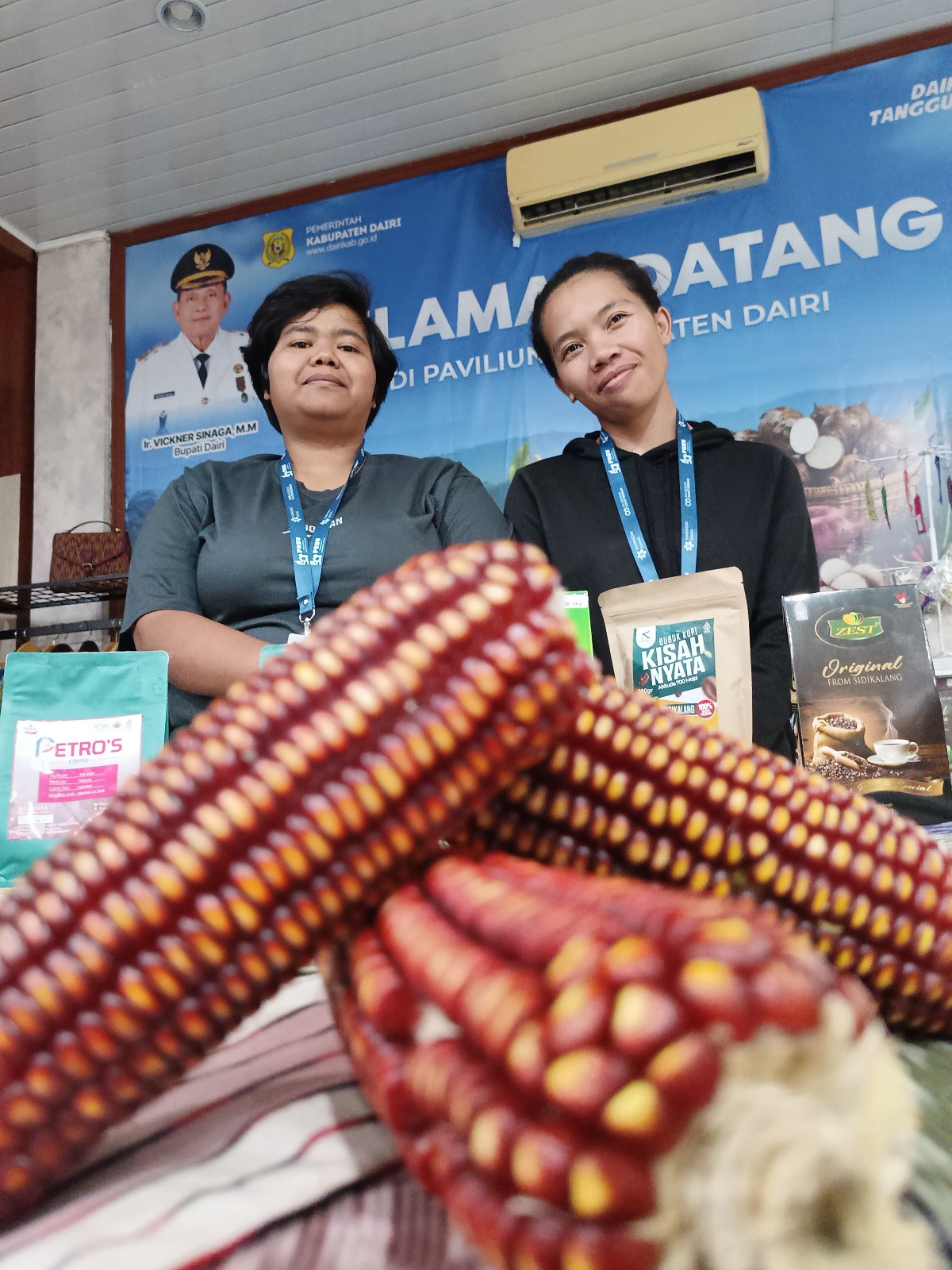 Jagung Lokal Merah Dairi Bikin Heboh PRSU, Varietas Langka
