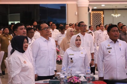 Wakil Wali Kota Tanjungbalai Ikuti Rakor Monitoring dan Asistensi Penggunaan TKD Tambahan