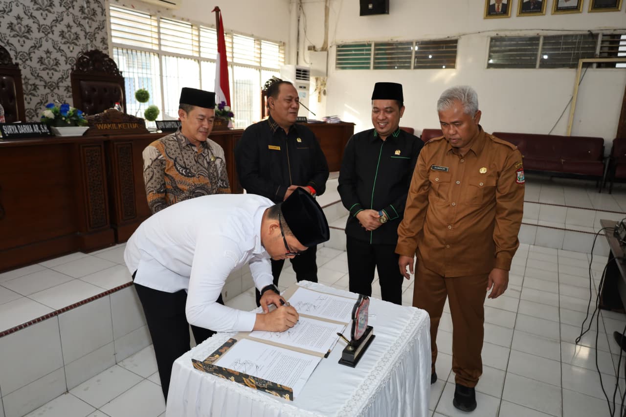 Gelar Paripurna, DPRD Kota Tanjungbalai Sahkan Ranperda Pertanggungjawaban Pelaksanaan APBD 2025
