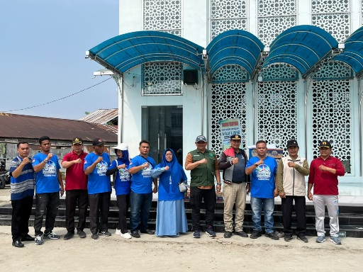 Kolaborasi Pemko Tanjungbalai dan DPC Partai Demokrat, Gelar Gotong Royong Bersama