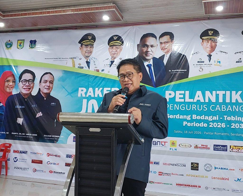 Rianto SH : JMSI Siap Menjadi Lokomotif Informasi Pemerintah dan Masyarakat