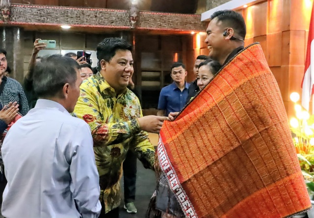 Pisah Sambut Dandim 0210/TU, Bupati Samosir Harapkan Sinergi Forkopimda Semakin Solid