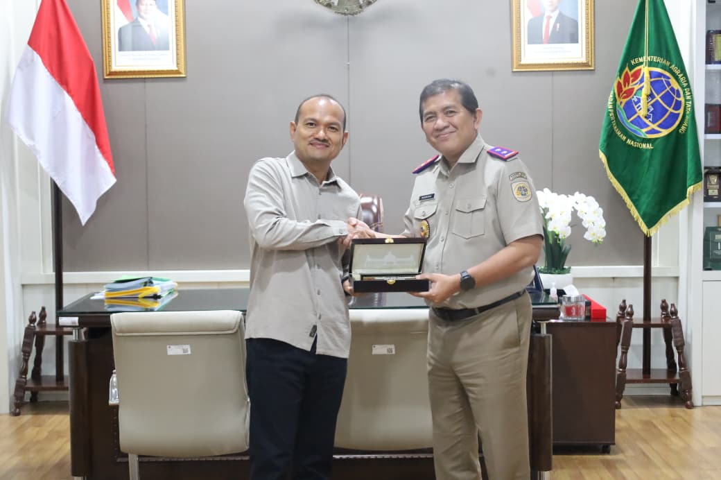 Wali Kota Tanjungbalai Bertemu Kepala Kanwil BPN Provsu, Bahas Percepatan Penyusunan NPGT dan Sertifikasi Aset Daerah