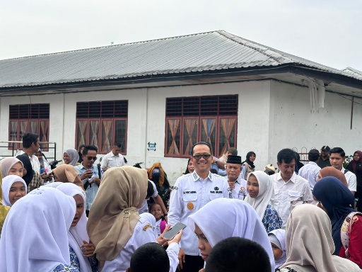 Wakil Wali Kota Tanjungbalai Pantau Distribusi Perdana MBG di SLB