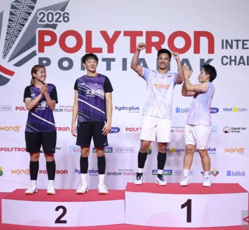 Dejan/Apriyani Bawa Modal Juara ke Indonesia Masters 2026 di Pontianak