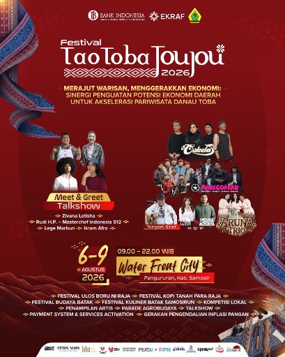 Festival Tao Toba Jou- Jou 2026 : Sinergi Budaya, Ekonomi Kreatif dan Pariwisata Danau Toba