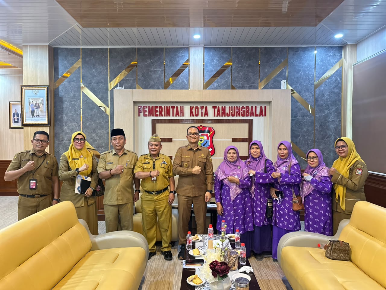 Wakil Wali Kota Tanjungbalai Terima Audiensi dan Silaturahmi PD Wanita Islam