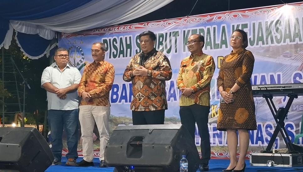 Bupati Vandiko Apresiasi Pengabdian Kajari Lama dan Sambut Kajari Baru Samosir