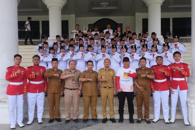 Temu Ramah Bersama Paskibraka, Wali Kota Mahyaruddin Dorong Generasi Muda Jadi Pemimpin Masa Depan Berprestasi