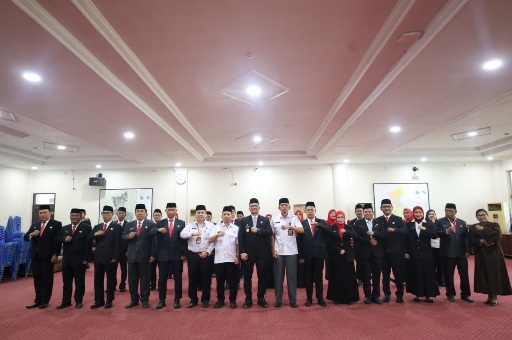 Wakil Wali Kota Muhammad Fadly Abdina Lantik dan Kukuhkan 26 Pejabat
