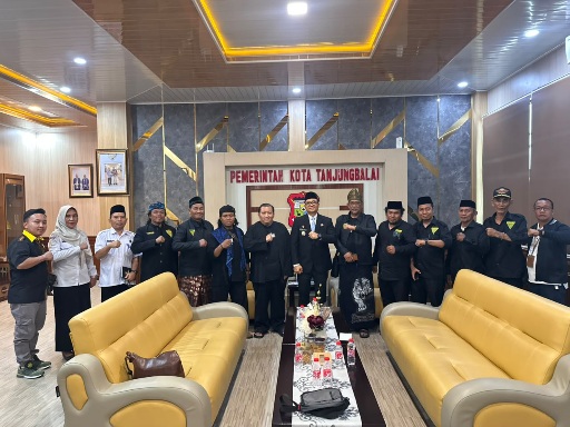 Terima Pengurus Baru PPSI Kota Tanjungbalai, Wakil Wali Kota Dorong Lahirnya Atlet Berprestasi