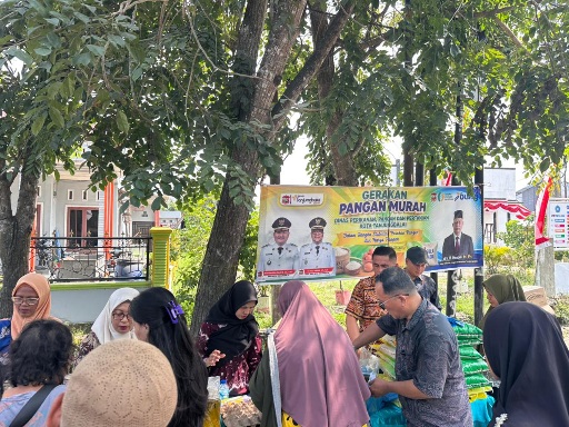 Wakil Wali Kota Tanjungbalai Tinjau Gerakan Pangan Murah di Kelurahan Sijambi, Jaga Stabilitas Harga