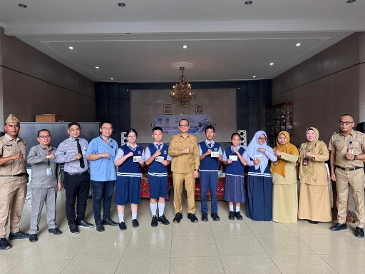Peringati Hari Menabung Indonesia, Wakil Wali Kota Tanjungbalai Ajak Pelajar Budayakan Menabung Sejak Dini