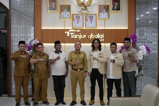 Terima Audiensi Pemuda Muhammadiyah Tanjungbalai, Wali Kota Mahyaruddin Salim Ajak Kolaborasi Bangun Tanjungbalai
