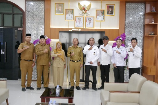 Wali Kota Mahyaruddin Salim Terima Audiensi Kepala BNN Kota Tanjungbalai