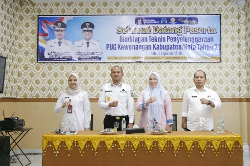 Wali Kota Mahyaruddin Salim Buka Bimtek PUG Kewenangan Kab/Kota 2026