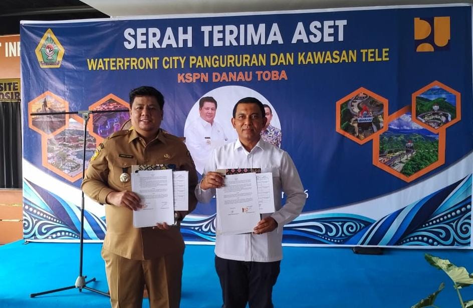 Bupati Samosir Terima Hibah Rp169 Miliar dari Kementerian PU, WFC Pangururan Resmi Jadi Aset Daerah
